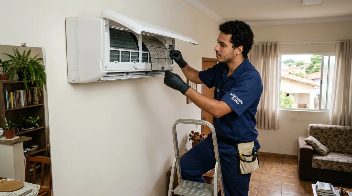 Manutenção do split em Uberaba‑MG
