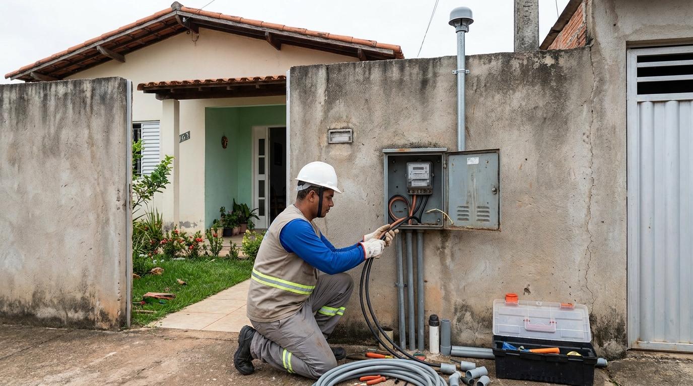 Montagem de Padrão Residencial em Uberaba‑MG